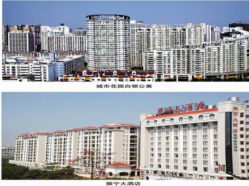 城市花園白領(lǐng)公寓、振寧大酒店